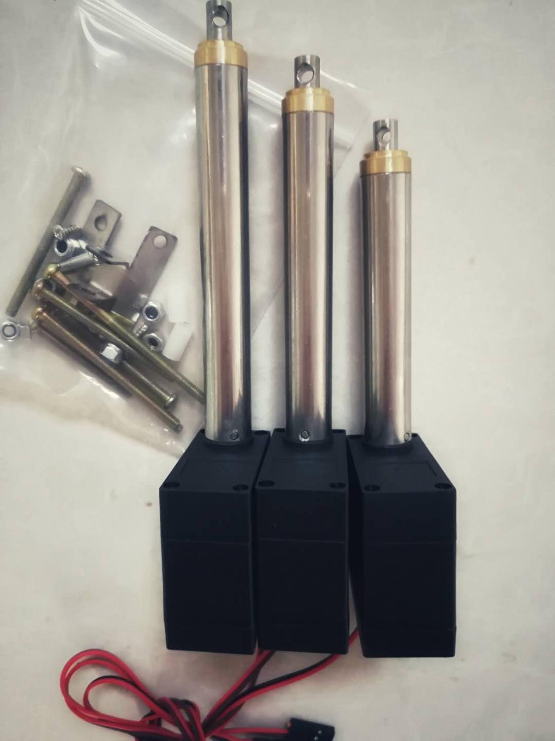 Upgrade Metal Arm Driving Servo Parts For HuiNa 1550 1592 RC Excavator