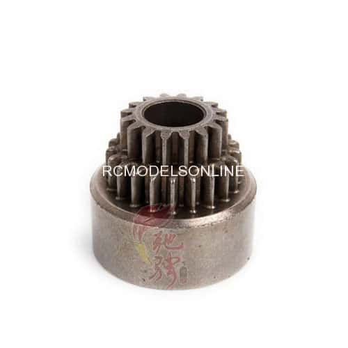 02023 HSP 02023 Clutch Bell Double Gears for 1/10 HSP 94122/94166 Nitro Powered On-road RC Drift Car RC Car Parts