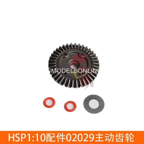 02029 HSP 02029 Diff.Main Gear 38T For 1/10 RC Model Car Flying Fish 94122 94123 94106 94166 94155 94177 94111 94188