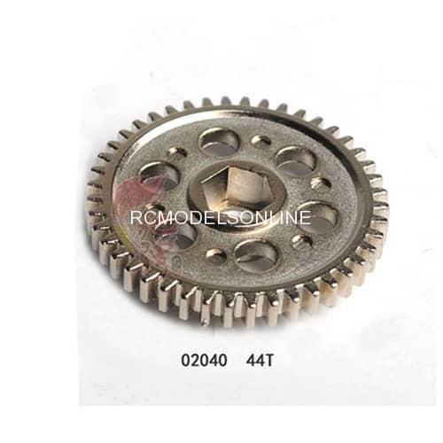 02040 HSP 02040 Steel Metal 44T Spur Gear Upgrade Parts Fit 2 speed RC Car For Sonic Redcat Lightning STR 1/10 On Road