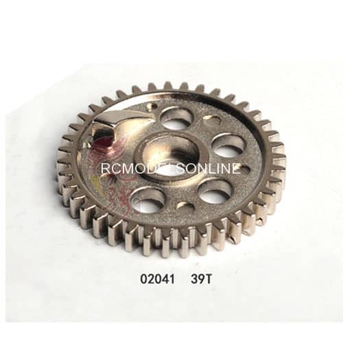 02041 HSP 02041 Steel Metal 39T Spur Gear Upgrade Parts Fit 2 speed RC Car For Sonic Redcat Lightning STR 1/10 On Road