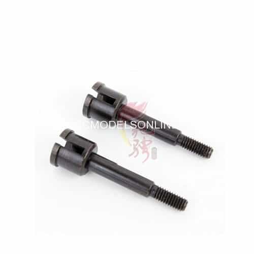 08064 2PCS HSP 08064 15506 Wheel Axle For 1/10 RC 4WD Off-Road Car Buggy Monster Bigfoot Truck 94155 94188