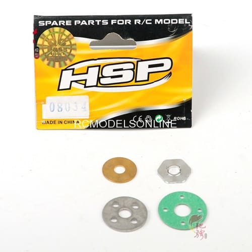 HS94188-080341 HSP 08034 Brake Pads Spare Parts For 1/10 4WD RC Model Car Monster Bigfoot Truck 94108 94188