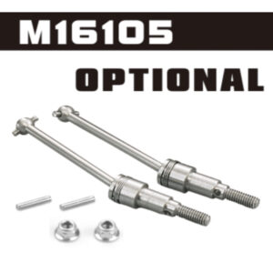Front Metal Universal Shafts+Pins+Lock Nut M4