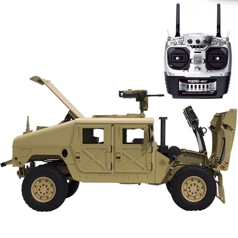 HG P408 RC Car 1/10 Hummer Military Truck Toys Bometoys | atelier-yuwa ...