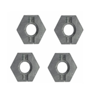 Hexagonal sleeve 4pcs