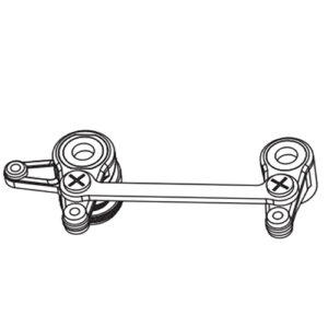 Clutch steering connection