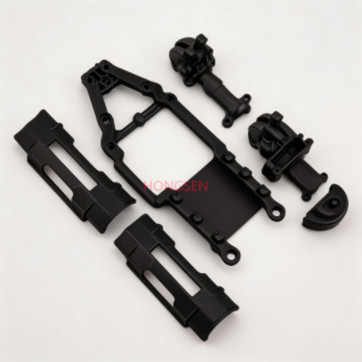 12601R Battery Door + Gear Box Housing + Plate for HBX 12891 1/12 RC Car Spare Parts