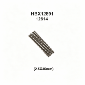 12614 Lower Suspension Hinge Pins for HBX 12891 1/12 RC Car Spare Parts