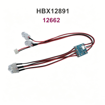 12662 LED Light for HBX 12891 1/12 RC Car Spare Parts