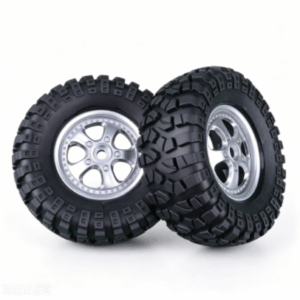 12664 Wheels Complete (Silver) for HBX 12891 1/12 RC Car Spare Parts