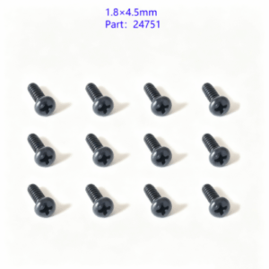 24751 Washer Head Self Tapping Screw 1.8*4.5mm(12PCS) for HBX 2098B 1/24 RC Car Spare Parts