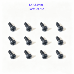 24752 Washer Head Self Tapping Screw 1.4*2.3mm(12PCS) for HBX 2098B 1/24 RC Car Spare Parts