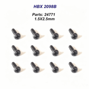 24771 Washer Head Screw 1.5*2.5mm for HBX 2098B 1/24 RC Car Spare Parts