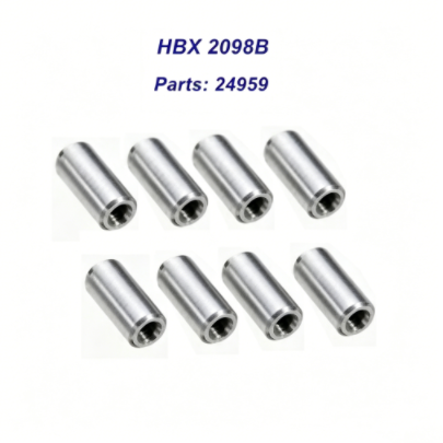 24959 Center Gearbox Guard Plate Posts for HBX 2098B 1/24 RC Car Spare Parts