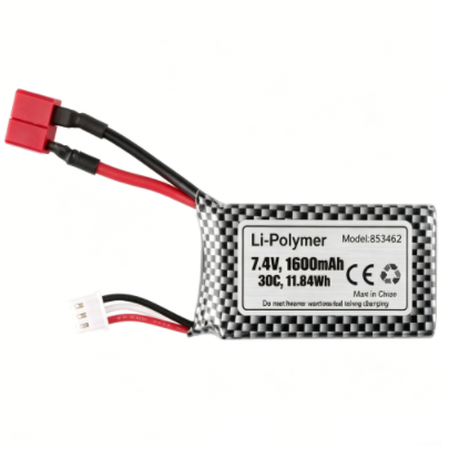 3101A-Battery Soft Pack LiPo Battery 7.4V 1600mAh for HBX 3101A RC Car Spare Parts
