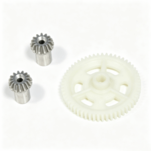 8013 Nylon Spur Gear + Metal Pinion Gear for SCY 18101 / 18103 parts