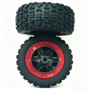 8086 70mm Short Course Truck Tire (Red Rim) for SCY 18103 / 18103PRO parts