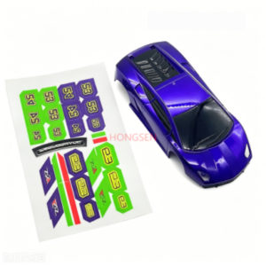 CAR SHELL Purple Body Shell + Sticker for HBX 2198 1/43 RC Drift Car