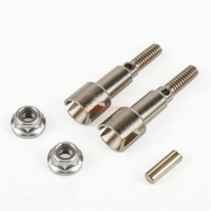 M16107 Metal Rear Wheel Shafts + Pins + M4 Lock Nut for HBX 16889 16889A 1/16RC Car Spare Parts
