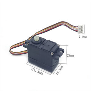 Brushed 5 line servo