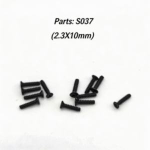 S037 Countersunk Tapping Screws 2.3X10mm for HBX 2192/2193/2195 RC Car Parts