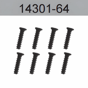 14301-64 M2.6x10 Round Head Screw For 14301 Parts