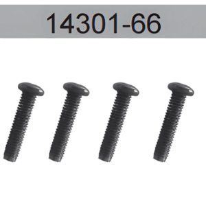 14301-66 M3x13 Round Head Machine Screw (Steering Knuckle) For 14301 Parts