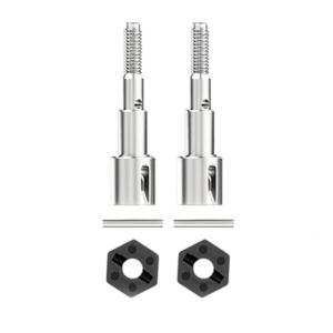 10401-49 Metal Rear Wheel Axle with Hex Hub and Steel Shaft For hospeed 10401 1:10 rc car parts