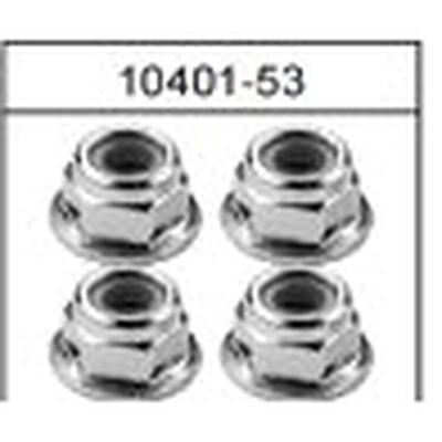 10401-53 Wheel M4 Lock Nut For hospeed 10401 Parts