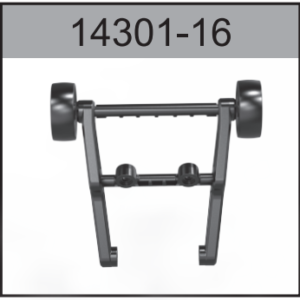 14301-16 Wheelie Bar For Hospeed 1:14 RC car 14301 14321-14324 14311 14312 14331 14332 Parts