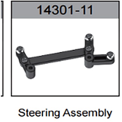 14301-11 Steering Assembly For hospeed 14301 Parts