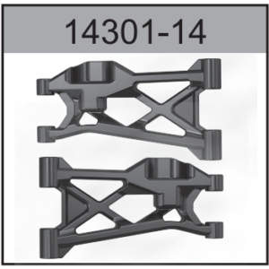 14301-14 Left and Right Lower Swing Arm For Hospeed 1:14 RC car 14301 14321-14324 14311 14312 14331 14332 Parts