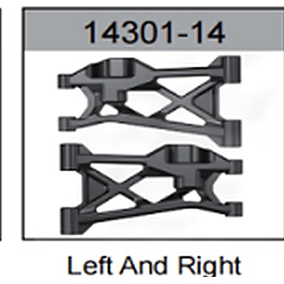 14301-14 Left and Right Lower Swing Arm For hospeed 14301 Parts