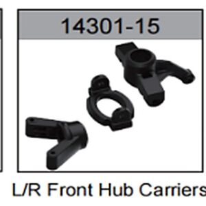 14301-15 Left/Right Wheel Hub and Steering Knuckle / Rear Wheel Hub For hospeed 14301 Parts