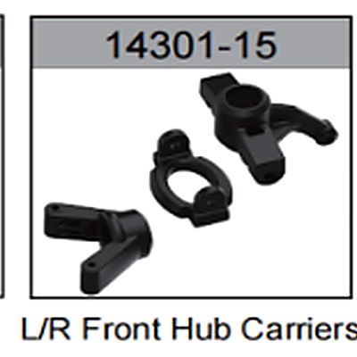 14301-15 Left/Right Wheel Hub and Steering Knuckle / Rear Wheel Hub For hospeed 14301 Parts