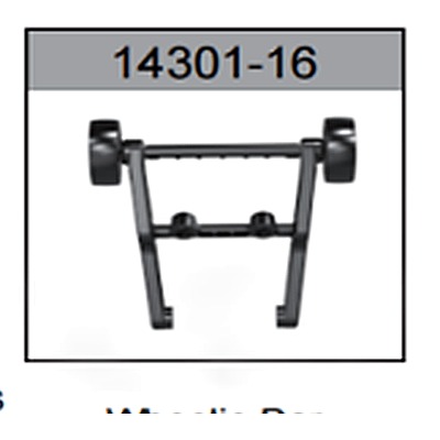 14301-16 Wheelie Bar For hospeed 14301 Parts
