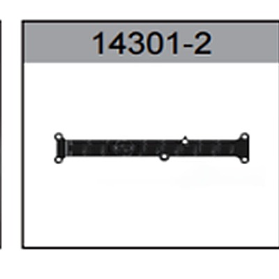 14301-2 Chassis Support Cover (Second Floor Plate) For hospeed 14301 Parts