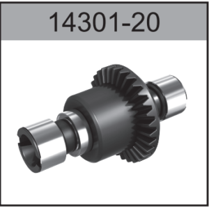 14301-20 Nylon Differential with Bearings For Hospeed 1:14 RC car 14301 14321-14324 14311 14312 14331 14332 Parts
