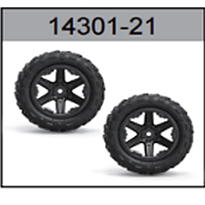 14301-21 Truck Wheels For hospeed 14301 Parts