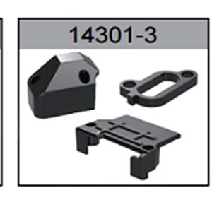 14301-3 Servo Cover, Motor Cover and Power Plug Cover For hospeed 14301 Parts