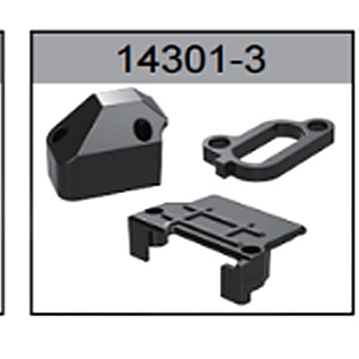 14301-3 Servo Cover, Motor Cover and Power Plug Cover For hospeed 14301 Parts