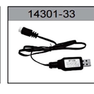 14301-33 USB Charging Cable (7.4V) For hospeed 14301 Parts