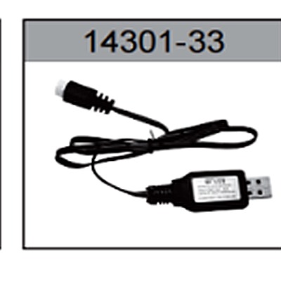 14301-33 USB Charging Cable (7.4V) For hospeed 14301 Parts
