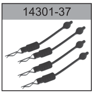 14301-37 Fixed Body Shell Lock for Hospeed 1:14 RC Brusheless car 14401 14421 14411 14412 14432 Parts