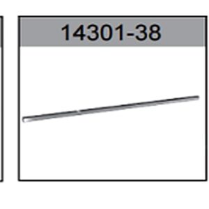 14301-38 Hex Center Drive Shaft 4x150mm For hospeed 14301 Parts