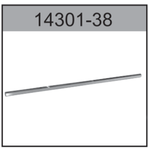 14301-38 Hex Center Drive Shaft 4x150mm For Hospeed 1:14 RC car 14301 14321-14324 14311 14312 14331 14332 Parts