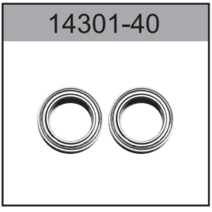 14301-40 Ball Bearing 6.3x9.5x3.1 2pcs For Hospeed 1:14 RC car 14301 14401 14421 14311 14411 Parts