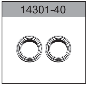 14301-40 Ball Bearing 6.3x9.5x3.1 2pcs For Hospeed 1:14 RC car 14301 14401 14421 14311 14411 Parts