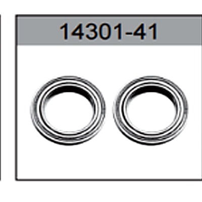14301-41 Ball Bearing 8x12x3.5 For hospeed 14301 Parts